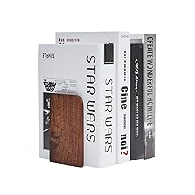 supplier direct pandapark wood,non-skid bookend for shelves,heavy duty,book stand for cds,1 pair wholesale prices