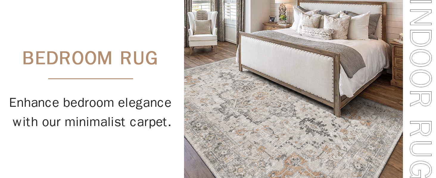 global sourcing genimo area rug 2x3 doormat, machine washable low pile rugs, small retro chenille entryway mat for entrance, hallway, kitchen and corridor, light taupe brown oem/odm services