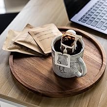 wholesale direct 11.5 inches candle holder tray home decor, round wood tray for coffee table, small wooden serving tray, decorative trays for home decor bulk purchase at factory prices
