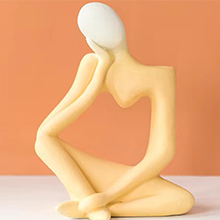 oem/odm services ceramic thinker vase yellow flower vase for home decor modern cute boho vases for table room decor unique aesthetic vase ceramic decorative face vases for centerpieces birthday gifts for women affordable bulk deals