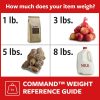 competitive pricing command large satin brass double hooks, 2 hooks and 2 command strips, damage free hanging wall hooks with adhesive strips, coat hooks for hanging christmas decorations, holds up to 4 lb one-stop wholesale