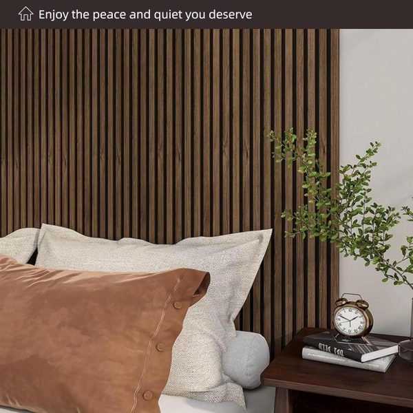 bulk purchase wood wall panels for interior wall decor noise reduction,brown fluted panels for wall,3d wood wall panels use for soundproof wall paneling,94 inch trade price