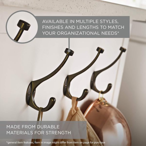 competitive pricing liberty hardware 137246 ruavista coat and hat hook, single, bronze with copper highlights one-stop wholesale
