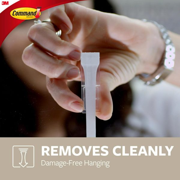 competitive pricing command large satin brass double hook, 1 hooks and 1 command strip, damage free hanging wall hooks with adhesive strips, coat hooks for hanging christmas decorations, holds up to 4 lb one-stop wholesale