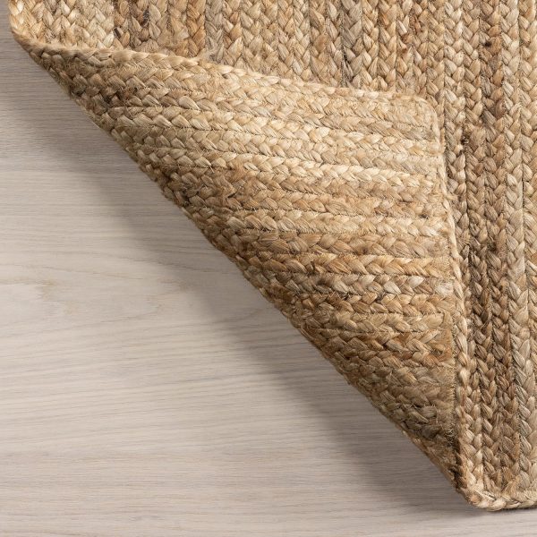 global sourcing nuloom 8x10 rigo jute hand woven area rug, natural, solid farmhouse design, natural fiber, for bedroom, living room, dining room, hallway, office, kitchen, entryway oem/odm services