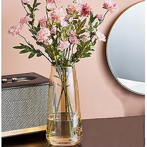 oem/odm services fantesticryan modern glass vase irised crystal clear glass vase for home office decor (neon clear) affordable bulk deals