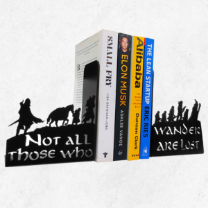 supplier direct decorative bookends for shelves, heavy metal bookends, unique bookends, non skid book ends, book stopper for home/office decor/shelves, 7 x 5.51 x 4 in/piece (with quote on product) wholesale prices