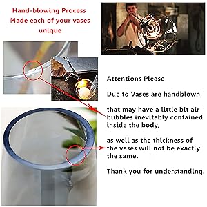 oem/odm services fantesticryan modern glass vase irised crystal clear glass vase for home office decor (neon clear) affordable bulk deals