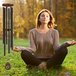 producer to buyer extra large wind chimes outside deep tone, 58