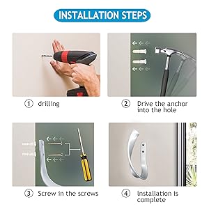 bulk purchase decorative curtain holdbacks,wall mounted window drapery tiebacks for bedroom,livingroom,office come with screws (nickel,2) factory discount
