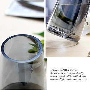 oem/odm services fantesticryan modern glass vase irised crystal clear glass vase for home office decor (neon clear) affordable bulk deals
