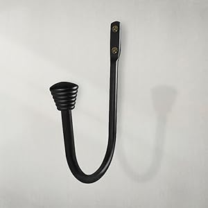 bulk purchase ohtomber 2pcs black curtain holdbacks - metal decorative curtain hooks for drapes, curtain tiebacks clips wall mounted curtain tie holders, curtain pull backs drapery hooks with screw for wall factory discount