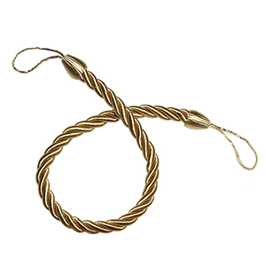 bulk purchase bel avenir curtain ropes tiebacks tie-backs, curtain handmade holdbacks with 2 metal screw hooks - white 2 pack factory discount