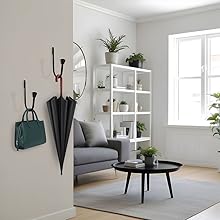 bulk purchase ohtomber 2pcs black curtain holdbacks - metal decorative curtain hooks for drapes, curtain tiebacks clips wall mounted curtain tie holders, curtain pull backs drapery hooks with screw for wall factory discount