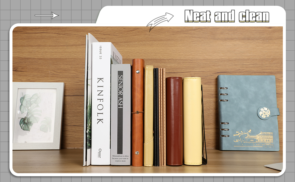 supplier direct sayglossy 3 pairs metal bookends for shelves decorative tree book holder leaf bookends geometrical art design book stopper for book divider holder home office (black,geometrical) wholesale prices