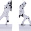 supplier direct nemesis now original stormtrooper bookend figurines 18.5cm, resin, white, officially licensed original stormtrooper merchandise, two stormtrooper figures to keep your books upright - pack of 2 wholesale prices