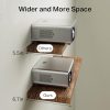 bulk purchase bayka floating wood shelves - wall mounted for bathroom,bedroom,living room,kitchen,small hanging shelf for books/storage/room decor with 22lbs capacity(rustic brown,set of 3,16inch) trade price