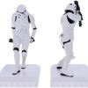 supplier direct nemesis now original stormtrooper bookend figurines 18.5cm, resin, white, officially licensed original stormtrooper merchandise, two stormtrooper figures to keep your books upright - pack of 2 wholesale prices