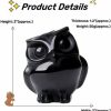 dropship from factory yatojuzi owl decor black obsidian natural healing crystals stones cute decors owls statue figurines sculpture hand-carved polished gemstones energy home room office desk decoration gifts for women men mass production supply