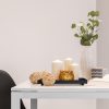 wholesale direct rectangle black matte metal tray, suit for candle holder, vanity decor projects, bathroom toilet tank tray, perfume or jewelry storage, and coffee table centerpiece bulk purchase at factory prices