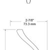 competitive pricing liberty hardware 137246 ruavista coat and hat hook, single, bronze with copper highlights one-stop wholesale