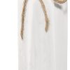oem/odm services white ceramic vase-flower vase dried flower vase for modern home decor, fit for foyer living room fireplace bedroom kitchen,decent gift, 8.27" h affordable bulk deals