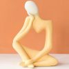 oem/odm services ceramic thinker vase yellow flower vase for home decor modern cute boho vases for table room decor unique aesthetic vase ceramic decorative face vases for centerpieces birthday gifts for women affordable bulk deals