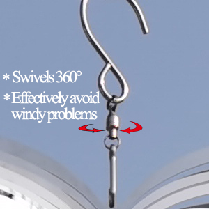 producer to buyer djuan wind spinner outdoor metal decorations,silver heart wind spinners for yard and garden,stainless steel wind chimes for outside decor,birthday gifts for mom,mother's day,aunt gifts discounted pricing