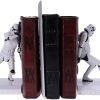 supplier direct nemesis now original stormtrooper bookend figurines 18.5cm, resin, white, officially licensed original stormtrooper merchandise, two stormtrooper figures to keep your books upright - pack of 2 wholesale prices