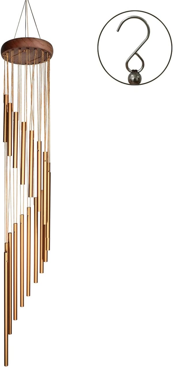 producer to buyer wind chimes for outside,memorial gifts wind chimes outdoor clearance,36 inches memorial wind chimes with s hook for home garden decoration discounted pricing