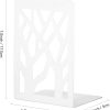 supplier direct book ends, bookends, book ends for shelves, bookends for shelves, bookend, book ends for heavy books, book shelf holder home decorative, metal bookends white 3 pair, bookend supports, book stoppers wholesale prices