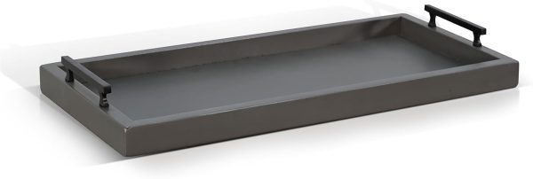 wholesale direct sunny designs rectangular tessa wood dining table tray bulk purchase at factory prices
