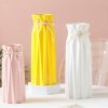 oem/odm services ceramic flower vase modern home decor vases for centerpieces pink minimalist farmhouse vase 9.5" h x 3.9" w cute decorative vases flowers tulip pampas grass vase for table bathroom shelf affordable bulk deals