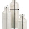 oem/odm services sullivans white ceramic vase set, farmhouse decor, home decorative vase, vases for your kitchen, bedroom, office, living room, bathroom, & shelf centerpiece table decorations (cm2333) affordable bulk deals