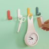competitive pricing 12 pack adhesive hooks utility wall hooks key hooks for wall decorative key holder rack self adhesive wall hooks for towels, hats, shower, kitchen, living room, office one-stop wholesale