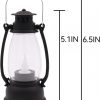 custom wholesale mini lanterns 6-pcs led small lanterns decorative indoor outdoor hanging lantern decorative candle lanterns farmhouse decor for weddings western camping party halloween christmas decorations oem/odm services