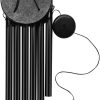 producer to buyer garden wind chimes with 6 aluminum alloy tubes and hook,memorial wind chimes for home decor garden patio outdoor discounted pricing