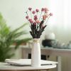 oem/odm services white ceramic vase-flower vase dried flower vase for modern home decor, fit for foyer living room fireplace bedroom kitchen,decent gift, 8.27" h affordable bulk deals