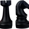 supplier direct decorative bookends chess bookends, black book ends heavy book supports, unique bookends decor for office home desk bookrack, 7"(l) x4(w) x7(h), 1pair/2piece wholesale prices