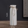oem/odm services white ceramic vase-flower vase dried flower vase for modern home decor, fit for foyer living room fireplace bedroom kitchen,decent gift, 8.27" h affordable bulk deals