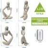 dropship from factory sandstone resin thinker style abstract sculpture statue collectible figurines home office bookshelf desktop decor(sandstone - left reverie) mass production supply