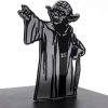 supplier direct master yoda force metal bookend, double-sided printing yoda pattern, creative gift for star war lovers wholesale prices