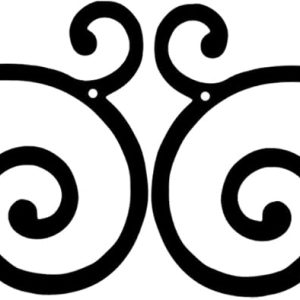 factory direct metal scroll wall decor rustic iron wall medallion small traditional scroll arts accent scroll pair for front porch above door hallway entryway living room volume discount
