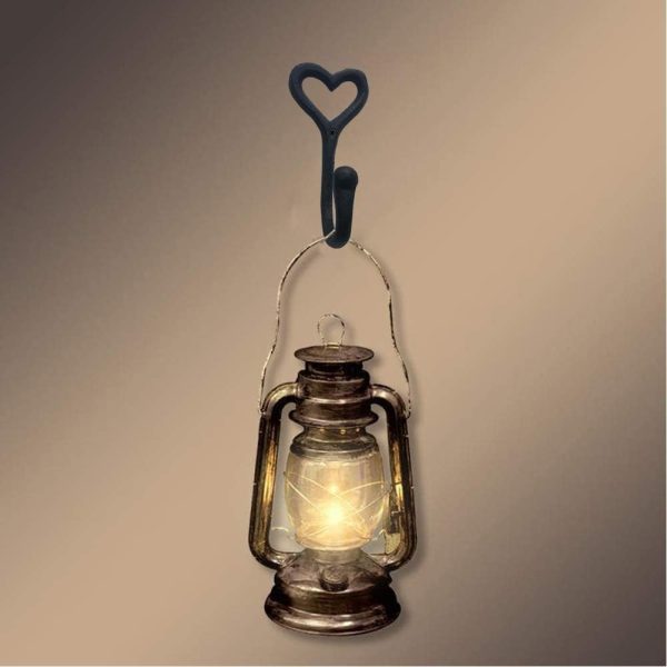 competitive pricing selpont ative wall hooks coat towel hook, 2 pcs key bag hanger coat hooks cast iron vintage holder love heart shape home decor, bath kitchen garage hanging scarf cap cup hat purse robes hook one-stop wholesale