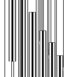 producer to buyer wind chimes for outside, sympathy wind chimes outdoor clearance with 12 aluminum alloy tubes and hook, memorial wind chimes gift decoration for home, patio, garden, outdoor discounted pricing