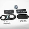 wholesale direct stainless steel decorative tray, set of 2, 7 inch long, jewelry dish cosmetics organizer bathroom clutter serving platter small storage tray, oval, matte black bulk purchase at factory prices