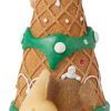 dropship from factory enesco tails with heart christmas decorating the waffle cone miniature figurine, 1.77 inch, multicolor mass production supply