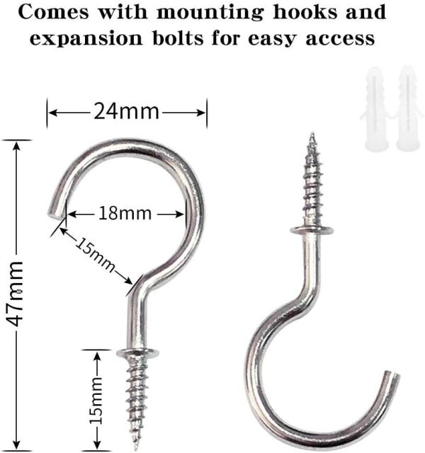 bulk purchase bel avenir curtain ropes tiebacks tie-backs, curtain handmade holdbacks with 2 metal screw hooks - white 2 pack factory discount