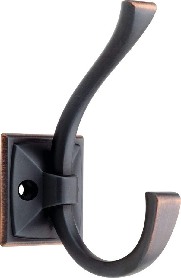 competitive pricing liberty hardware 137246 ruavista coat and hat hook, single, bronze with copper highlights one-stop wholesale