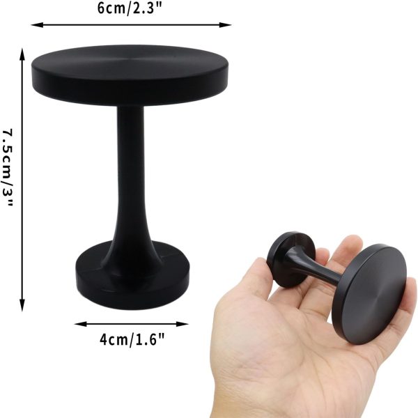bulk purchase curtain tiebacks 2 pack curtain holdbacks zinc alloy curtain tiebacks wall mounted with screws, decorative curtain holders for drapes stylish black curtain tieback hooks for home office factory discount